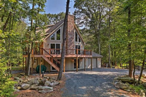 2 Mi to Lake Harmony Gem with Game Room and Deck